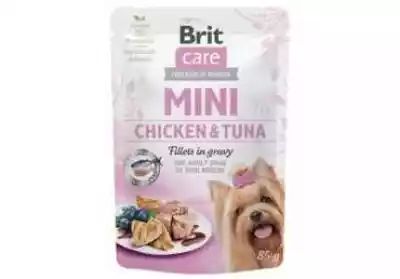Brit Care Dog Mini Saszetka Kurczak I Tu Podobne : BRIT Care Fillets in Gravy filety z indykiem w sosie - mokra karma dla kociąt - 6x85 g - 88451