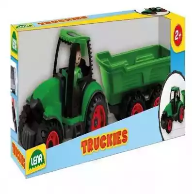 Lena Lena Truckies Traktor z przyczepa 3 Zabawki/Pojazdy/Pozostałe pojazdy