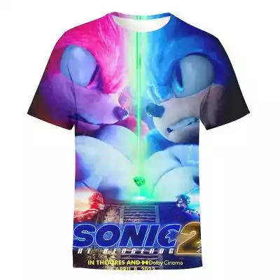Kids Boys Sonic Summer 3D Print T-Shirt Casual Crew Neck Tee Top#!!#100% Brand New and High Quality#!!#Material: Poliester#!!#Packag...