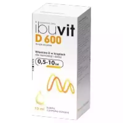 Ibuvit D600  krople 10 ml (61 dawek) Podobne : Ibuvit MultiSpec  30 trójwarstwowych tabletek o kontrolowanym uwalnianiu - 38788