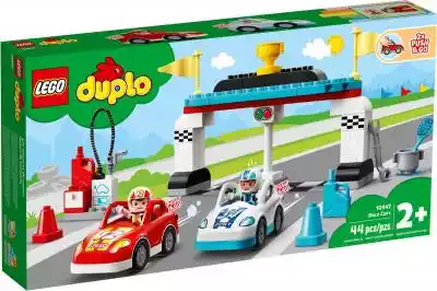 Klocki LEGO Duplo Samochody wyścigowe 10 Podobne : LEGO - Duplo Pociąg z cyferkami - nauka liczenia 10954 - 67537