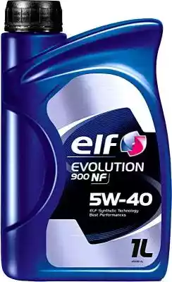 Olej ELF Evolution 900 NF 5W40 1 l Podobne : Olej ELF Evolution 900 SXR 5W30 1 l - 872814
