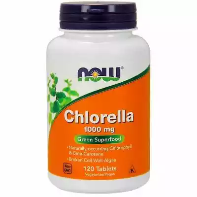 Chlorella to zielona jednokomórkowa mikroalga,  która zawiera naturalnie występujący chlorofil,  a także beta-karoten,  mieszane karotenoidy,  witaminę C,  żelazo i białko. Ściana komórkowa w tej wysokiej jakości chlorelli została rozbita mechanicznie,  aby wspomóc strawność.