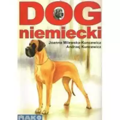 Książka Dog niemiecki stworzona przez parę hodowców,  trenerów i miłośników tej rasy Andrzeja Kuncewicza i Joannę Milewską -Kuncewicz to nowczesny przewodnik po świecie tych niezwykłych psów. Propozycja jest ciekawa i pełna spostrzeżeń,  które pozwalają spojrzeć na naszego zwierzaka zupełn