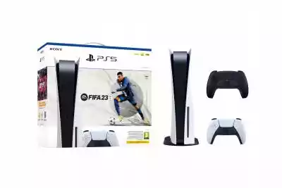 Playstation 5+FIFA 23+Pad DualSense Midn Allegro/Elektronika/Konsole i automaty/Sony PlayStation 5 (PS5)/Konsole