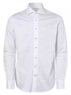 Profuomo - Koszula męska, biały Podobne : Profuomo - Koszula męska – niewymagająca prasowania, zielony - 1743061