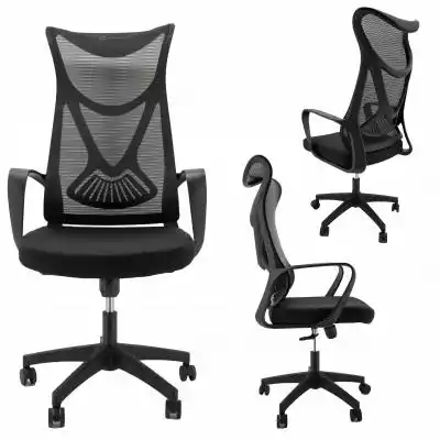 Fotel Biurowy Obrotowy Krzesło Biurowe M Podobne : Fotel biurowy obrotowy ekoskóra czarny skaj GOLDIS - 166991