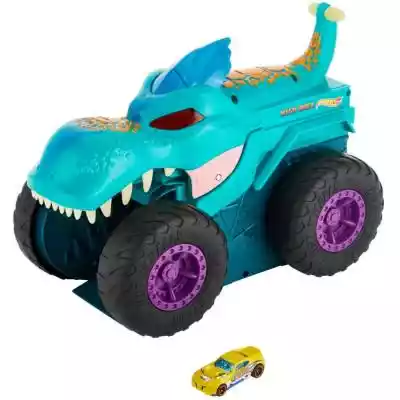 Hot Wheels® Monster Trucks Pożeracz aut  Podobne : Tor HOT WHEELS Atak rekina Zestaw - 849115