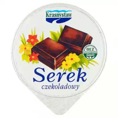 Krasnystaw - Serek homogenizowany czekol Produkty świeże/Masło, mleko, nabiał, jaja/Serki i desery