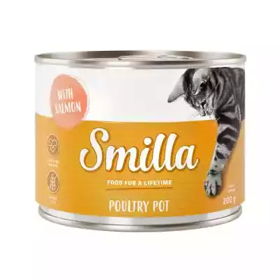 Smilla Puszki z drobiem, 6 x 200 g - Dró Podobne : Smilla napój dla kota, tuńczyk - 6 x 140 ml - 337955