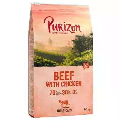 Purizon Adult, wołowina i kurczak – bez  Podobne : Purizon Adult, 24 x 200 g, bez zbóż - Filet z kurczaka z łososiem 24 x 200g - 340610