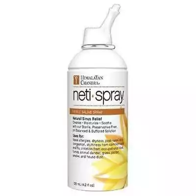 Neti Spray - Isotonic Saline Spray to sterylny naturalny kojący spray solny. Neti Spray występuje zarówno w stężeniu izotonicznym,  jak i hipertonicznym.