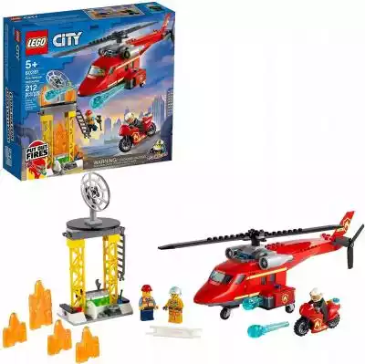 Lego City Strażacki helikopter ratunkowy Podobne : 60281 Lego City Strażacki Helikopter Ratunkowy - 3071242