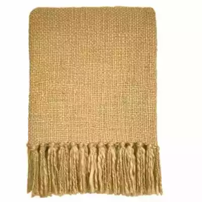 Pledy, narzuty Malagoon  vintage yellow  Podobne : Poduszki Malagoon  Ikat knitted cushion lurex green (NEW) - 2296789