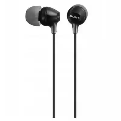 Sony - Słuchawki Douszne Przewodowe MDR-EX15 czarne