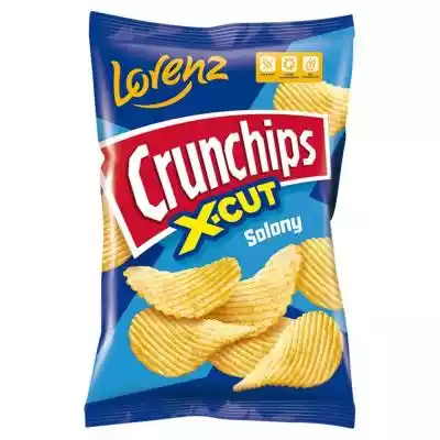 Crunchips X-Cut Chipsy ziemniaczane solo Artykuły spożywcze > Przekąski > Chipsy i chrupki