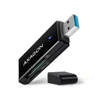AXAGON Zewnętrzny czytnik kart CRE-S2N U Podobne : Czytnik Kart MicroSD ESPERANZA EA134B (MicroSD Pen Drive) - 207622