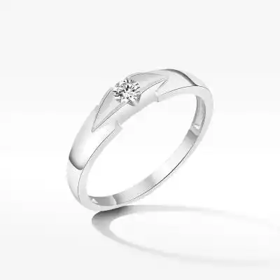 Pierścionek zaręczynowy z brylantem Podobne : Złoty pierścionek zaręczynowy stal chirurgiczna - 367000