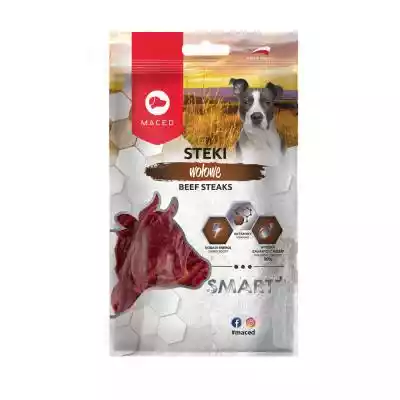 MACED Smart + Steki wołowe - przysmak dla psa 100g
        MACED Smart + Steki wołowe - przysmak dla psa 100g MACED Smart + Steki wołowe - przysmak dla psa 100g  to wyjątkowy przysmak dla wszystkich dorosłych psów. Przysmaki dla psów zostały stworzone na bazie świeżego mięsa wołowego oraz 