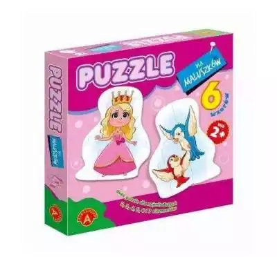 Puzzle dla maluszków to puzzle przeznaczone dla najmłodszych. W opakowaniu znajduje się 6 dużych układanek,  które składa się z różnej liczby elementów. Najprostsze puzzle układa się z dwóch elementów,  a najbardzie