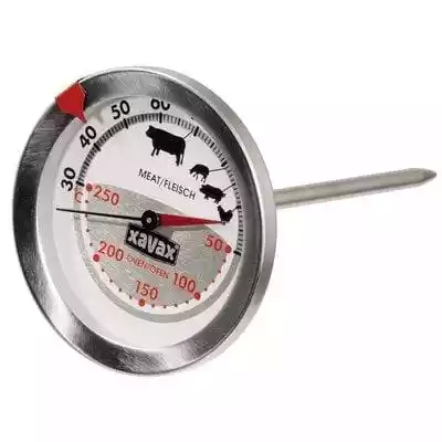 Jeśli martwisz się,  że Twoja niedzielna pieczeń może nie być w pełni upieczona,  termometr do mięsa jest dla Ciebie idealnym akcesorium. Ten termometr Xavax zapewnia łatwy sposób monitorowania temperatury mięsa i piekarnika i może być używany w wielu sytuacjach kulinarnych. Termometr 2w1 
