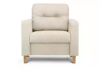 Beżowy fotel do salonu ERISO Podobne : Podkład Lirene 30 ml matujące - 1179237