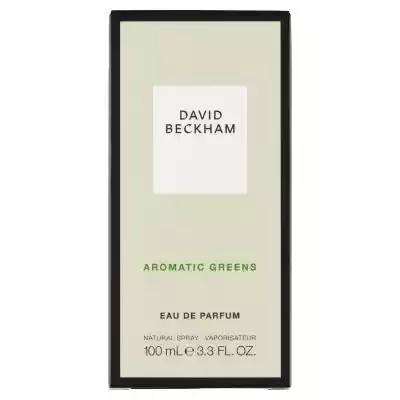 David Beckham Aromatic Greens 100 ml Edp Allegro/Uroda/Perfumy i wody/Zapachy dla mężczyzn/Wody perfumowane