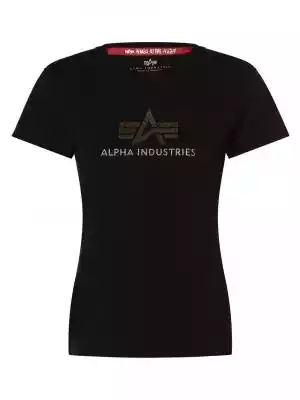 Alpha Industries - T-shirt damski, czarn Kobiety>Odzież>Koszulki i topy>T-shirty