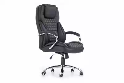 Fotel obrotowy ergonomiczny czarny APORI Podobne : Fotel obrotowy do biura wysokie oparcie czarny RORGE - 161299
