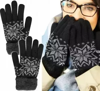 Ciepłe Rękawiczki zimowe Grube Wełniane Podobne : Xceedez Rękawiczki zimowe Ciepłe wełniane rękawiczki z osłoną rękawiczki - 2739635