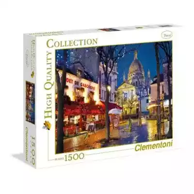 Clementoni 1500 EL. Paryż Montmartre Podobne : Clementoni Puzzle 500 elementów HQ Fryzyjski Czarny Koń - 261722