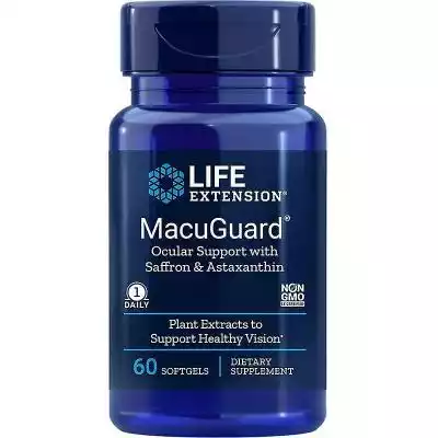 Life Extension MacuGuard Ocular Support  Podobne : Life Extension Przedłużenie życia Witaminy D i K z czapkami sea-jod 60 - 2712623