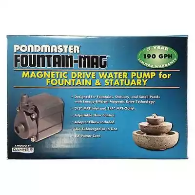 Pondmaster Pondmaster Pond-Mag Napęd magnetyczny Pompa do stawu,  model 1.9 (190 GPH) (opakowanie 6)