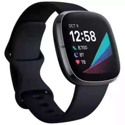 Fitbit Sense to zaawansowany smartwatch zdrowotny,  który pomaga dostroić się do ciała za pomocą narzędzi do zarządzania stresem,  zdrowia serca,  SpO2,  temperatury skóry i nie tylko. Zintegrowany system GPS będzie monitorował Twoje tempo i przebyty dystans bez potrzeby posiadania przy so