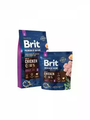 Brit Premium By Nature Adult S - sucha k Podobne : Brit Premium By Nature Chicken & Hearts puszka 400g - 759605