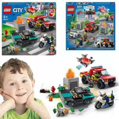 Lego City 60319 Akcja strażacka Dla 7 La Podobne : Lego City 60319 Akcja strażacka i policyjny - 3080323