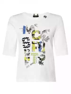 Dzięki szykownym detalom T-shirt marki Marc Cain Sports tworzy nonszalanckie,  codzienne stylizacje.