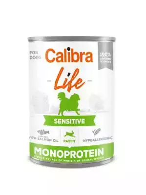 Calibra Dog Life Sensitive z Królikiem - Podobne : Calibra Life Adult Beef - Wołowina - puszka dla kota 200g - 45450