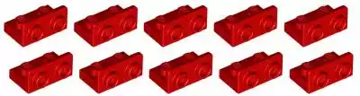 Lego płytka łamana 1x2-1x2 czerwona 10sz Podobne : Lego 99780 Płytka Łamana biała Nowa (1g) 1 szt. - 3236493