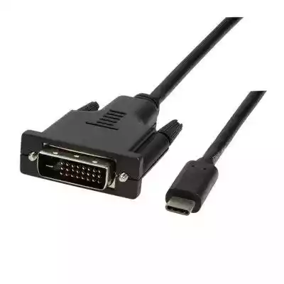 LogiLink Kabel USB-C do DVI dł. 1,8m Podobne : LogiLink Hub 4xUSB 3.1, USB-C, aluminiowa obudowa - 387235