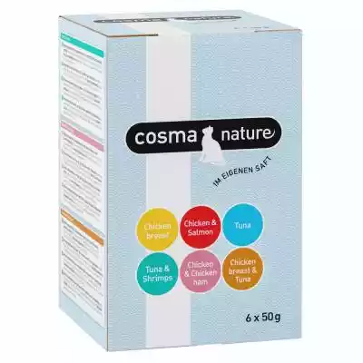 Mieszany pakiet próbny Cosma Nature - 6  Podobne : Mieszany pakiet próbny Miamor Cat Snack Cream - Pakiet I - 344109