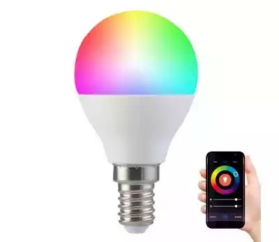 RGB LED Ściemnialna żarówka G45 E14/5,5W Światła / Żarówki / Żarówki LED / Żarówki LED E14