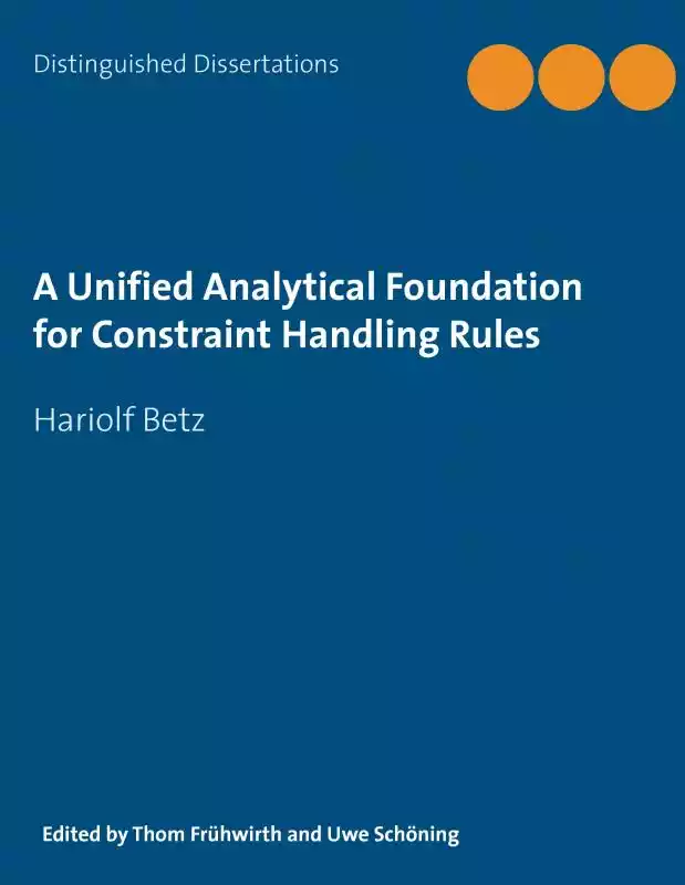 A Unified Analytical Foundation for Constraint Handling Rules  ceny i opinie