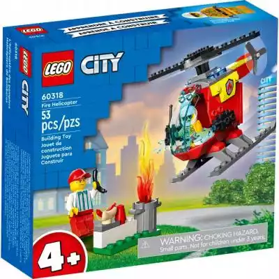 Lego City 60318 Helikopter strażacki Podobne : Lego City Helikopter Policyjny 60275 - 3114462