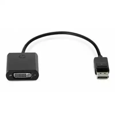Adapter DisplayPort -DVI F7W96AAUżytkownik może maksymalnie wykorzystać dostępne porty przenośnego komputera biznesowego HP,  przekształcając gniazdo DisplayPort w gniazdo DVI w celu szybkiego i łatwego podłączenia zewnętrznych monitorów i projektorów.