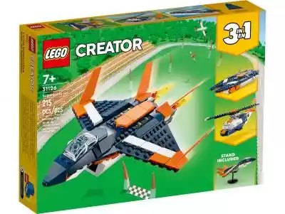 Klocki LEGO Creator 3w1 Odrzutowiec nadd Podobne : Klocki Lego 70825 Movie Maker Pudełko Konstruktora - 3017725
