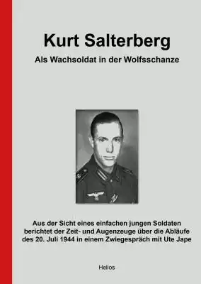Kurt Salterberg: Immer wieder werde ich gebeten,  über meine Militärzeit im Zweiten Weltkrieg,  der am 1. September 1939 begann und am 8.Mai 1945 mit der bedingungslosen Kapitulation offiziell endete,  und über die Wochen danach,  zu berichten. Besonders aber auch über die Zeit,  in der ic