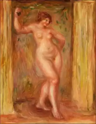 ﻿ Nude with Castanets,  Pierre-Auguste Renoir - plaka Wysoka jakość wydruku Wydruk plakatów na papierze satynowym gwarantuje żywe i trwałe kolory. Wysoki standard wydruku został potwierdzony przez tysiące opinii naszych Klientów w niezależnych serwisach. Bezpłatna usługa oprawienia Kupując
