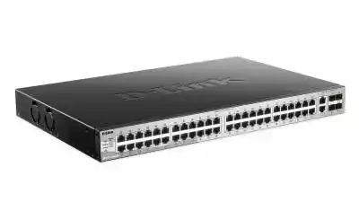 D-Link (DGS-3130-54TS/SI) D-Link DGS-3130-54TS Zarządzany L3 Gigabit Ethernet (10/100/1000) Czarny,  Szary...