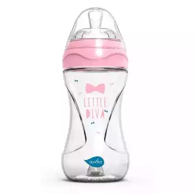 Nuvita, Butelka szklana antykolkowa, róż rodzic i dziecko amp gt akcesoria dzieciece amp gt gryzaki dla dzieci